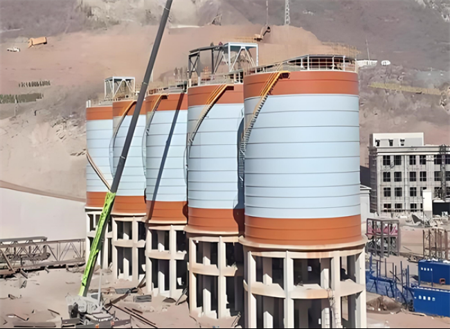 光山高架钢板仓